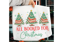 All Booked for Christmas PNG, Christmas Books PNG, Christmas Product Image 2