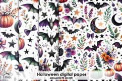 Halloween digital paper Product Image 1