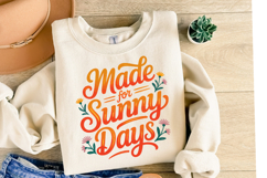Made for Sunny Days Svg | Svg Files for Cricut | Shirt Svg Product Image 2