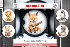 Car Coaster Melody Baby Beats Product Image 1