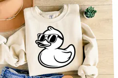 Cute Duck Svg | Svg Files for Cricut | Shirt Svg Product Image 2