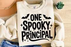 One Spooky Principal Svg | Halloween Svg | Shirt Svg Product Image 1