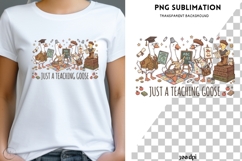 Teaching goose png design for T-shirts Product Image 1