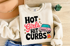 Hot Girls Hit Curbs Svg | Svg Cut File | Shirt Svg Product Image 2