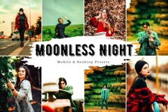 10 Moonless Night Mobile Lightroom Presets Product Image 1