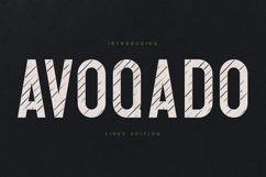 Avoqado Modern Vintage Display Font Product Image 1