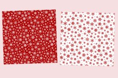 Snowflakes pattern. Christmas Snowflakes. Snowflakes SVG Product Image 5
