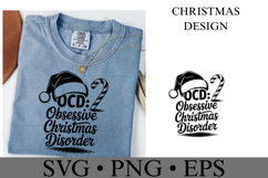 Obsessive Christmas Disorder Svg | Christmas svg | Shirt Svg Product Image 2