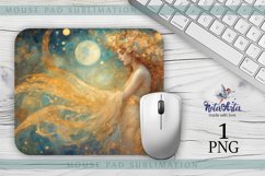 Magic fantasy sublimation for mouse pad, Klimt style Product Image 1