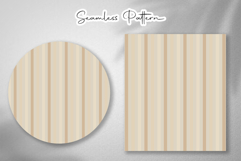 Warm Neutral Stripe Seamless Digital Paper Pack Product Image 4