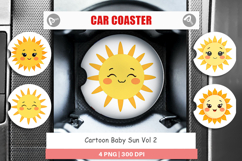 Car Coaster Baby Sun Product Image 1