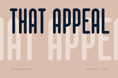 That Appeal Modern Condensed Display Font Product Image 1