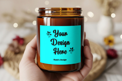 Candle label mockup Product Image 2