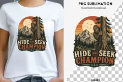 Big foot png design for T-shirts Product Image 1