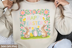 Happy easter PNG, Easter Design Sublimation PNG Product Image 1