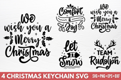 Christmas Keychain SVG Product Image 1