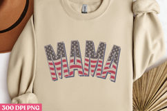 Mama PNG, 4th Of July Sublimation PNG Product Image 2