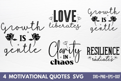 Motivational Quotes Designs SVG Product Image 1