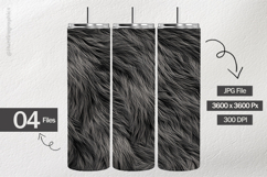 Fur Slategray Digital Papers - 04 Variation Product Image 2