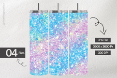 Pastel Glitter Digital Papers - 04 Variations Product Image 2