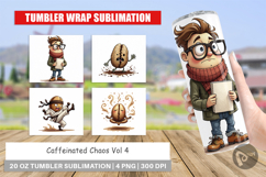 Sarcastic Coffee Bean Tumbler Product Image 1