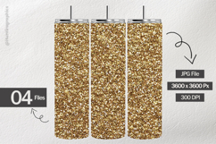 Gold Glitter Digital Papers - 04 Variations Product Image 2