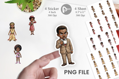 Sassy Historical Ancestor Sticker Product Image 1