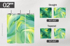 Yellowish Green Tumbler Wrap| Tumbler Sublimation Wrap Product Image 1
