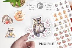 Magical Forest Motherhood Sticker Product Image 1