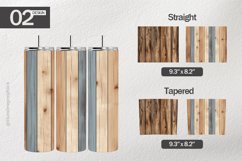 Wood Planking Tumbler Wrap| Tumbler Sublimation Wrap Product Image 1