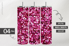 Pink Glitter Digital Papers - 04 Variations Product Image 2