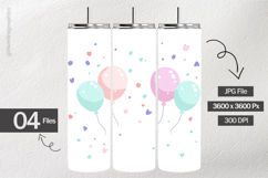 Minimal Ballons Digital Papers - 04 Variation Product Image 2