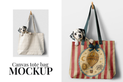 Canvas tote bag - PSD Product Image 2