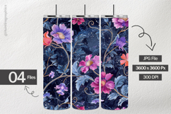 Floral Pattern Digital Papers - 04 Variations Product Image 2