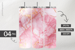 Pink Marble Digital Papers - 04 Variation Product Image 2