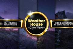 Weather House Digital Papers - 04 Variations Product Image 1