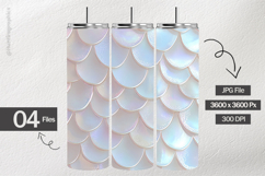 Pearl Scales Digital Papers - 04 Variations Product Image 2