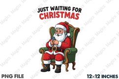 Just Waiting for Christmas PNG Product Image 1