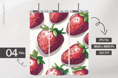 Strawbery Digital Papers - 04 Variations Product Image 2