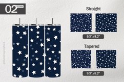 Splatter Star Tumbler Wrap| Tumbler Sublimation Wrap Product Image 1