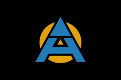 Initial HA or AH Circle Logo Product Image 2