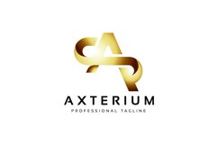 Axterium A Letter Logo Product Image 1