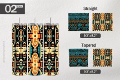 Tribal Motif Tumbler Wrap| Tumbler Sublimation Wrap Product Image 1