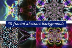 30 fractal abstract backgrounds Product Image 1