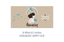 Baby ZODIAC BUNDLE 12oz sippy cup design PNG Product Image 3