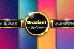 Gradient Digital Papers - 04 Variations Product Image 1