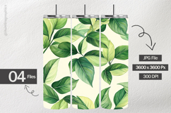 Leaf Background Digital Papers - 04 Variation Product Image 2