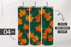 Orange Maple Digital Papers - 04 Variations Product Image 2