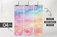 Pastel Glitter Digital Papers - 04 Variations Product Image 2