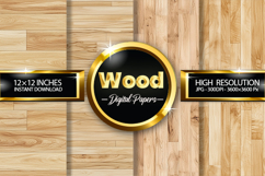 Wood Digital Papers - 04 Variations Product Image 1